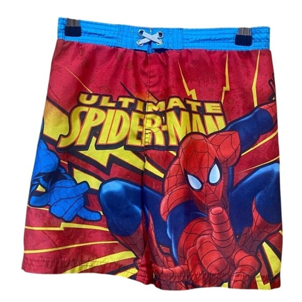 Bundle & Save Toddler Little Boys Marvel Spider-Man Swim Trunks SZ 4-T